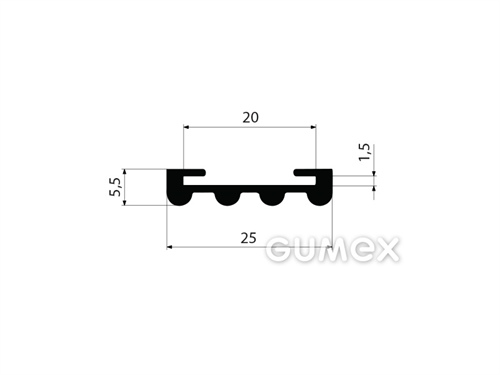 GUMMIPROFILE MIT C-FORM